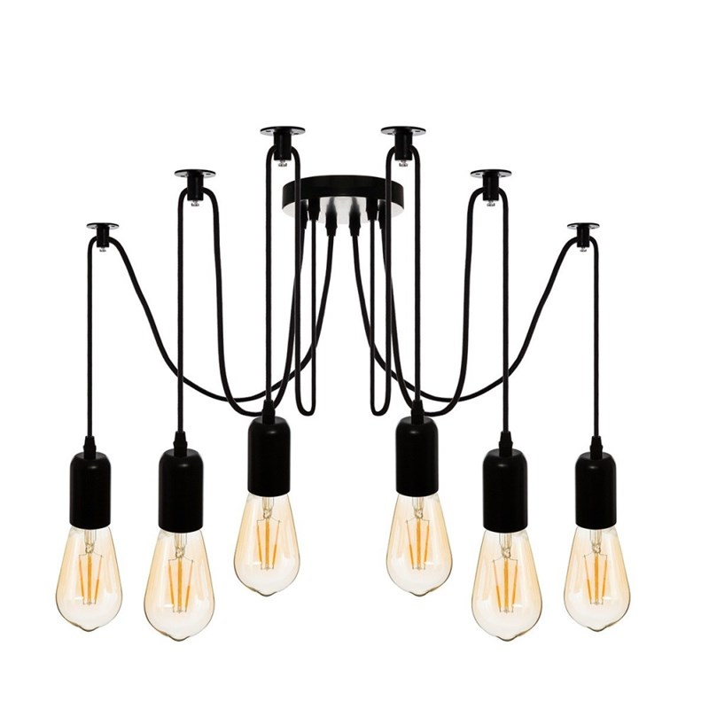 Atmosphera, créateur d’intérieur - Suspension araignée 6 ampoules