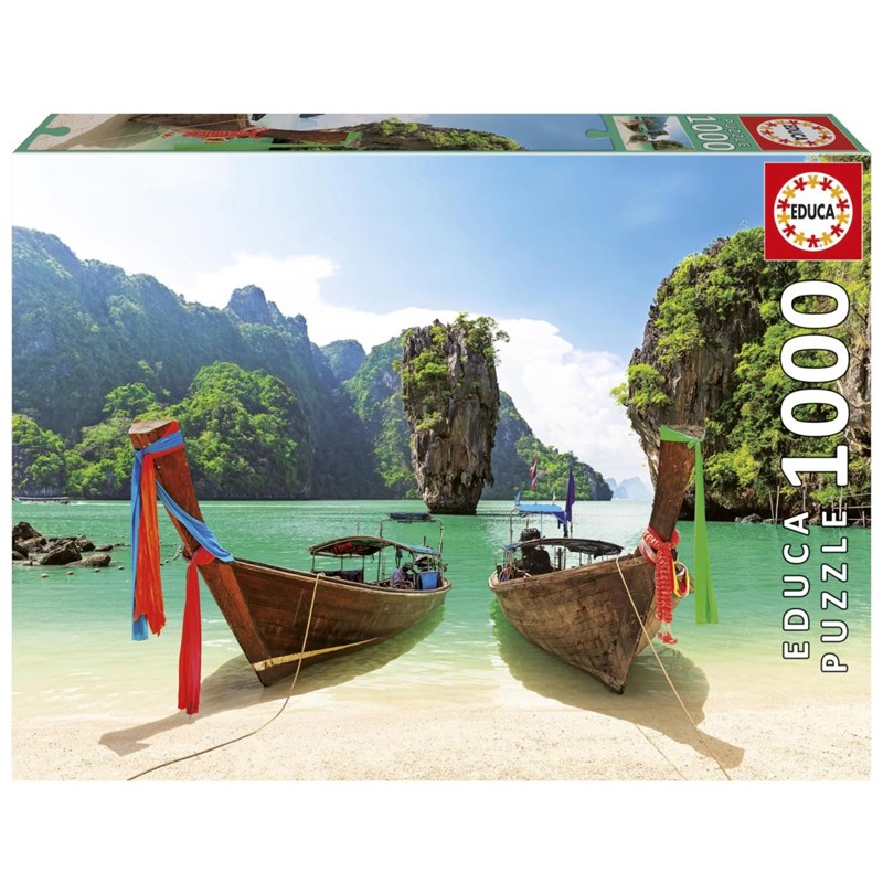Puzzle 1000 p - ile de james bond