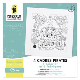 Pirouette cacahouete 4 cadres pirates à