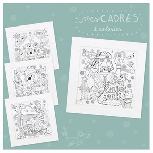 Pirouette cacahouete 4 cadres pirates à