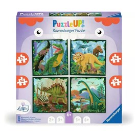 Puzzle up! Les dinosaures - 4 ans