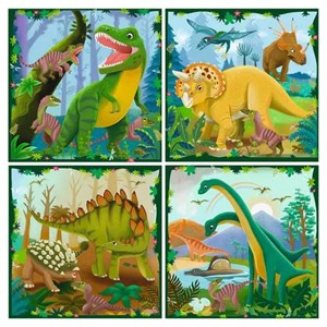 Puzzle up! Les dinosaures - 4 ans