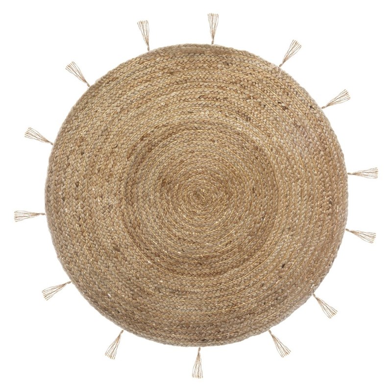 Atmosphera, créateur d’intérieur - Tapis jute lurex cosy 80 cm