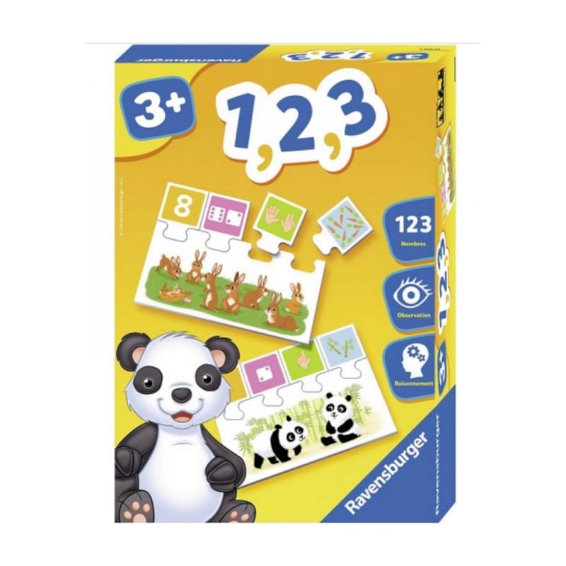 1 2 3 jeu educatif decouverte nombre