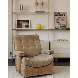 Olivia, la grande chauffeuse beige n°49