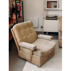 Olivia, la grande chauffeuse beige n°49