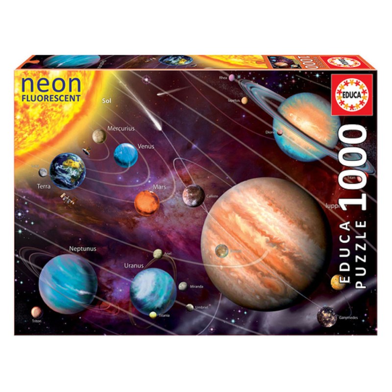 Puzzle 1000p le sisteme solaire - neon