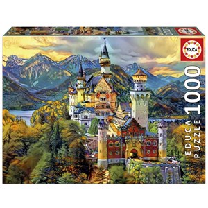 Puzzle educa borras rouge