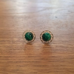Puces d'oreilles malachite