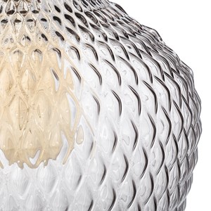 Suspension en verre fumé omaha h25