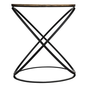 Ensemble de 2 tables d'appoint etnik