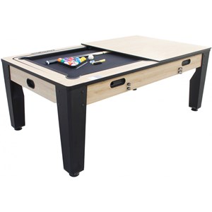 Table multi jeux 7ft industrielle conver