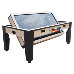 Table multi jeux 7ft industrielle conver