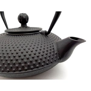 Théière en fonte  jingdian  noir