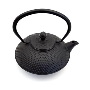 Théière en fonte  jingdian  noir