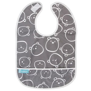 Bavoir 12-36 mois charcoal bears