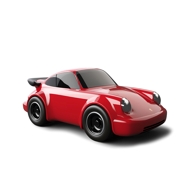Petite voiture porsche 911 rouge
