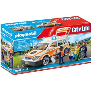 City life la voiture de médecin urgentis