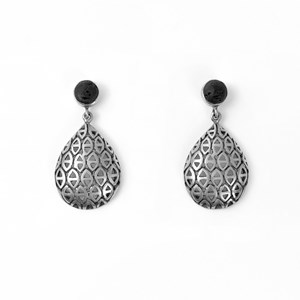 Boucles d’oreilles gouttes en argent