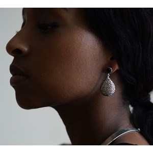 Boucles d’oreilles gouttes en argent