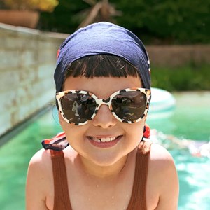 Lunettes de soleil ki et la léopard