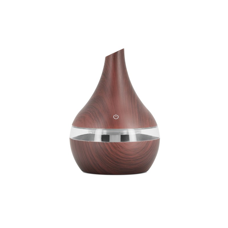 Diffuseur aromathérapie bois foncé