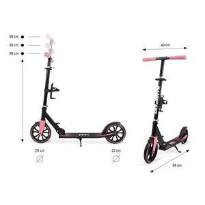 Trottinette milly mally ultimate rose