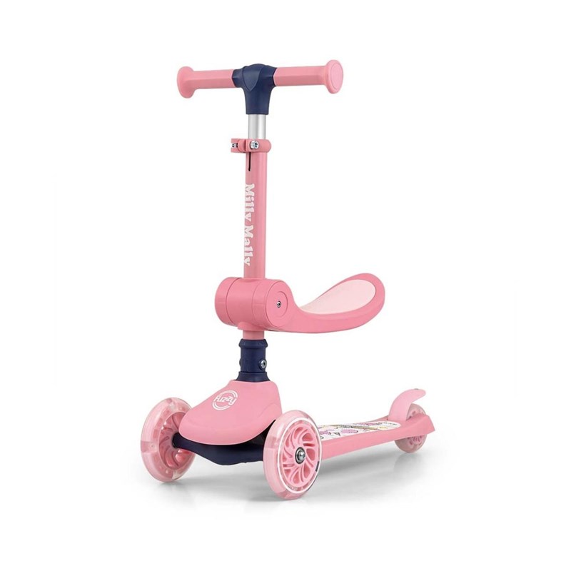 Milly Mally - Trottinette milly mally fuzzy rose