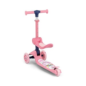 Trottinette milly mally fuzzy rose