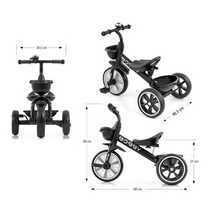 Tricycle milly mally bobby noir