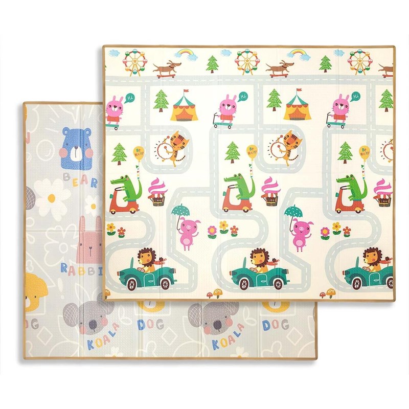 Tapis de jeu pliable milly mally rue t1