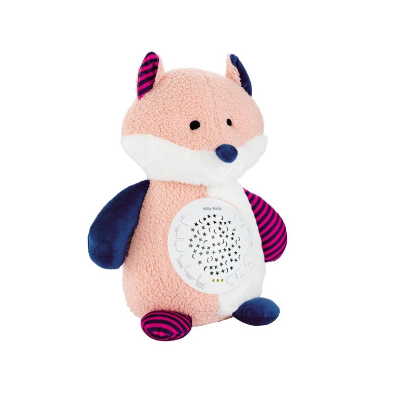 Peluche projecteur milly mally renard