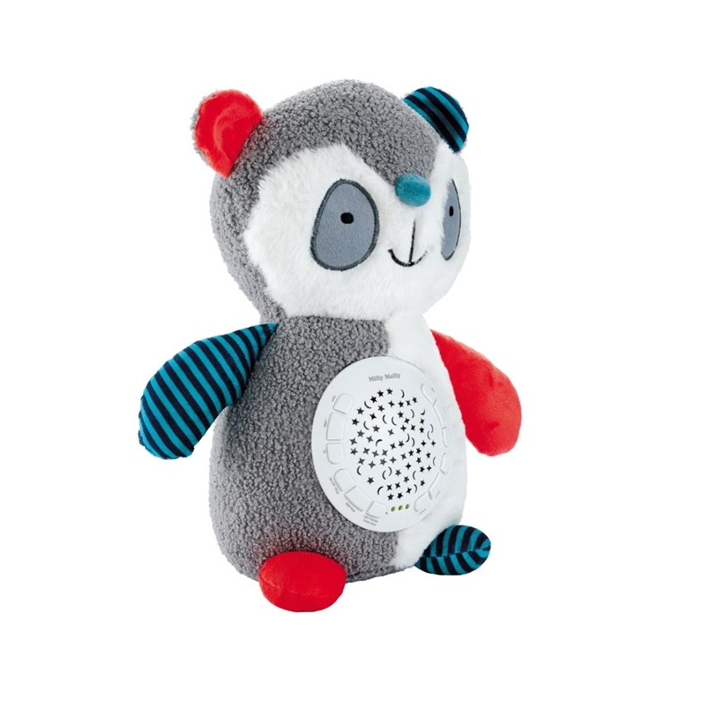 Peluche projecteur milly mally panda