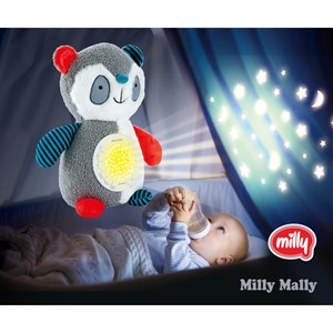 Peluche projecteur milly mally panda