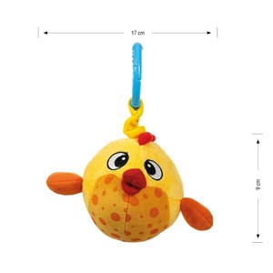 Peluche milly mally jaune