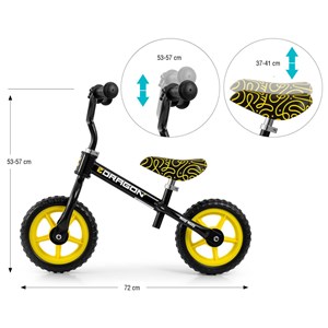 Draisienne milly mally dragon noir