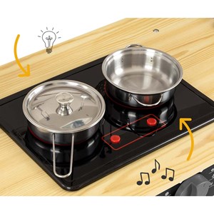 Cuisine en bois milly mally astrid noir