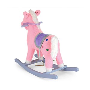 Cheval à bascule milly mally latek rose