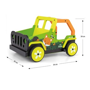 Trotteur milly mally jaune