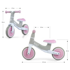 Draisienne milly mally velo rose