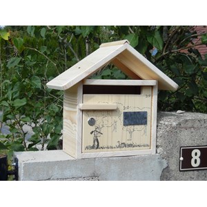 Boite aux lettres chasse courte