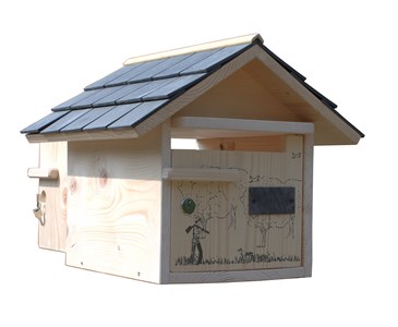 Boite aux lettres chasse double tuiles