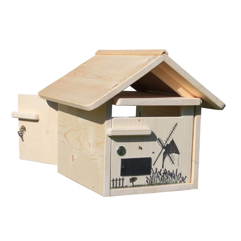 Boite aux lettres moulin double