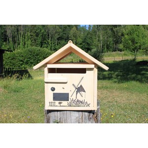 Boite aux lettres moulin courte
