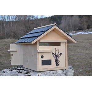 Boite aux lettres bambi double tuiles
