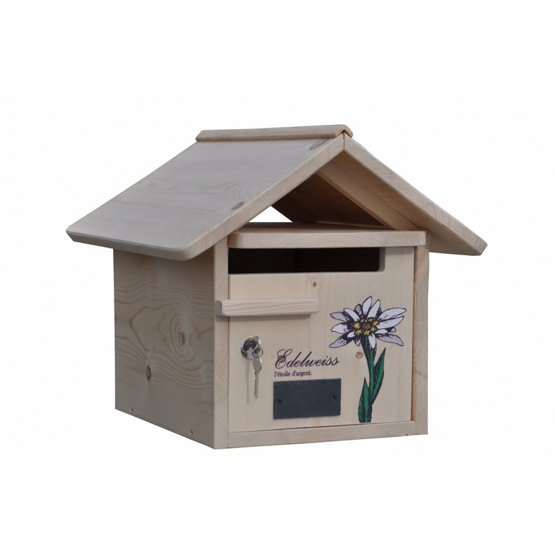 Boite aux lettres fleur