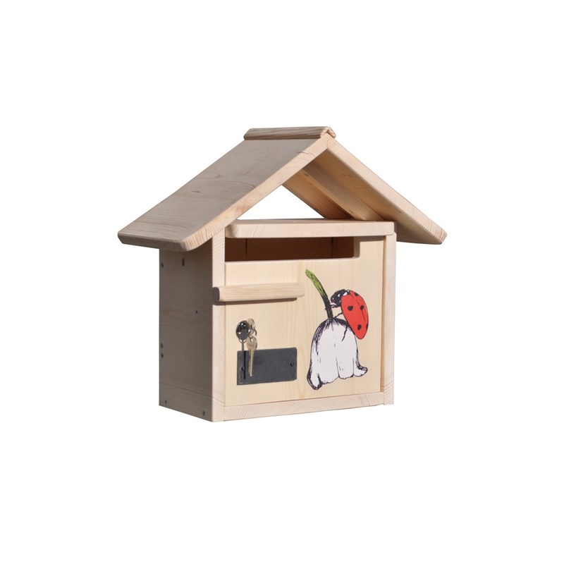 Creastuce - Boite aux lettres ladybug courte