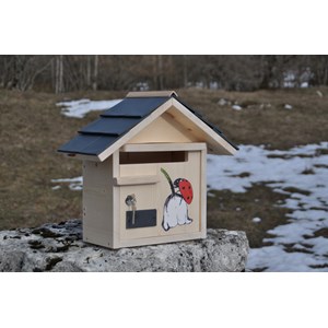 Boite aux lettres ladybug courte tuiles