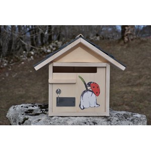 Boite aux lettres ladybug courte tuiles