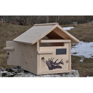 Boite aux lettres cerf double